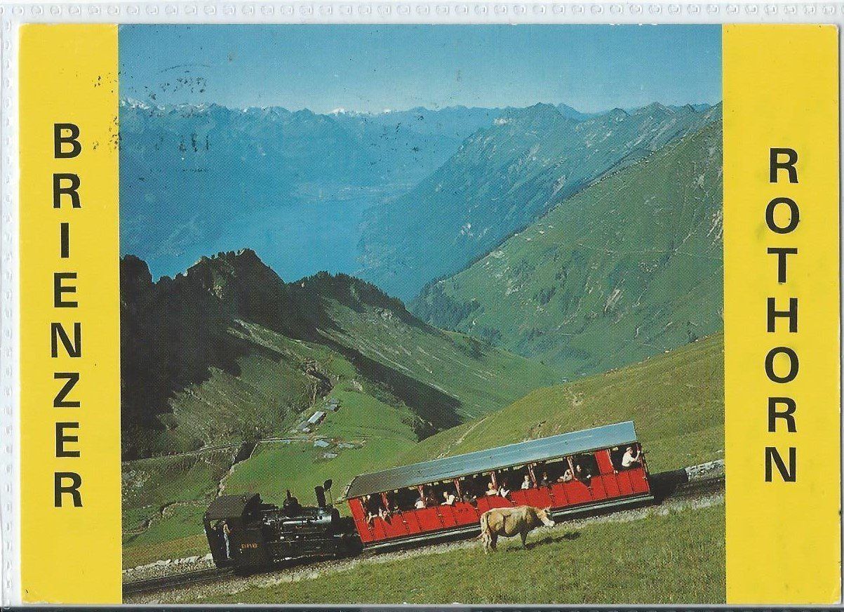 Cartoline postali: Brienz-Rothorn-Bahn – Usato da Rothrist venduto da Stranglehold