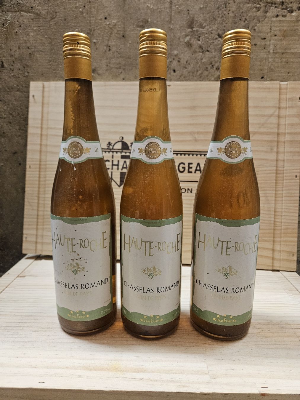 Vino: 3 flaschen Chasselas  – Nuovo e nell'imballaggio originale da Zofingen venduto da WouterSamwel