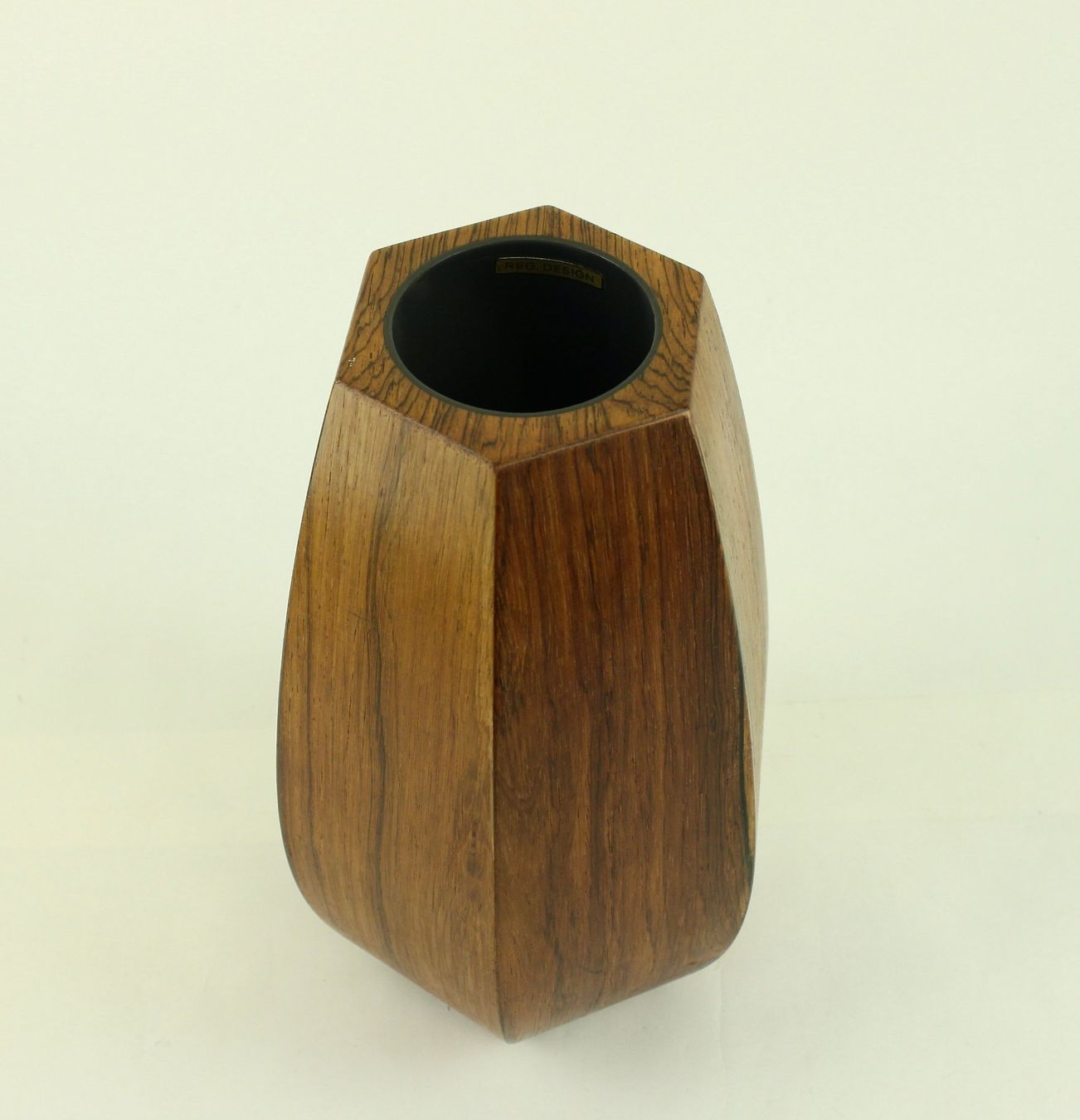 Vasen & Gefässe: PALISANDERVASE, DÄNISCHES DESIGN, 1960ER JAHRE. – Gebraucht aus Grandcour von Flowerstyle 8