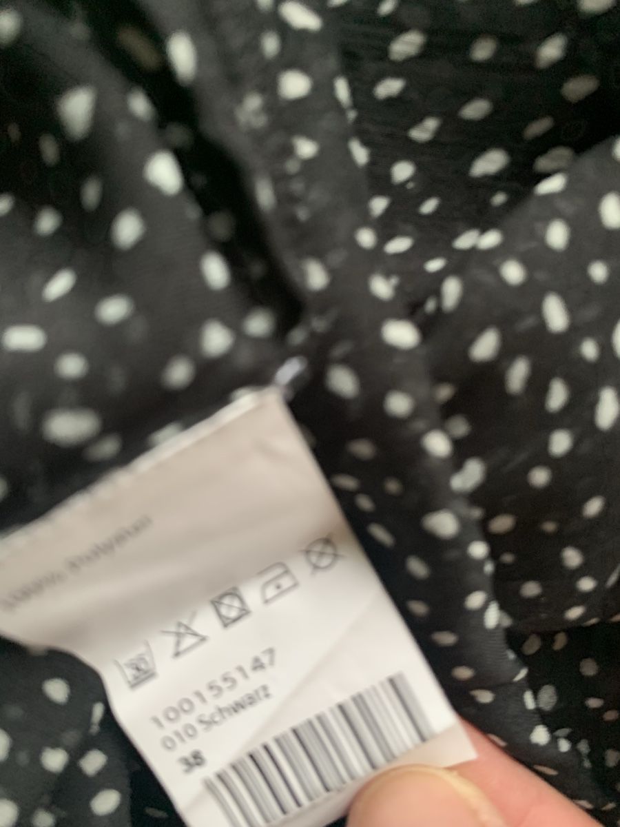 Avant Premiere Camicette: Avant Premiere Bluse,Gr.38,Schwarz mit Pünktchenmuster – Usato da hinwil venduto da monikaschuepbach 3