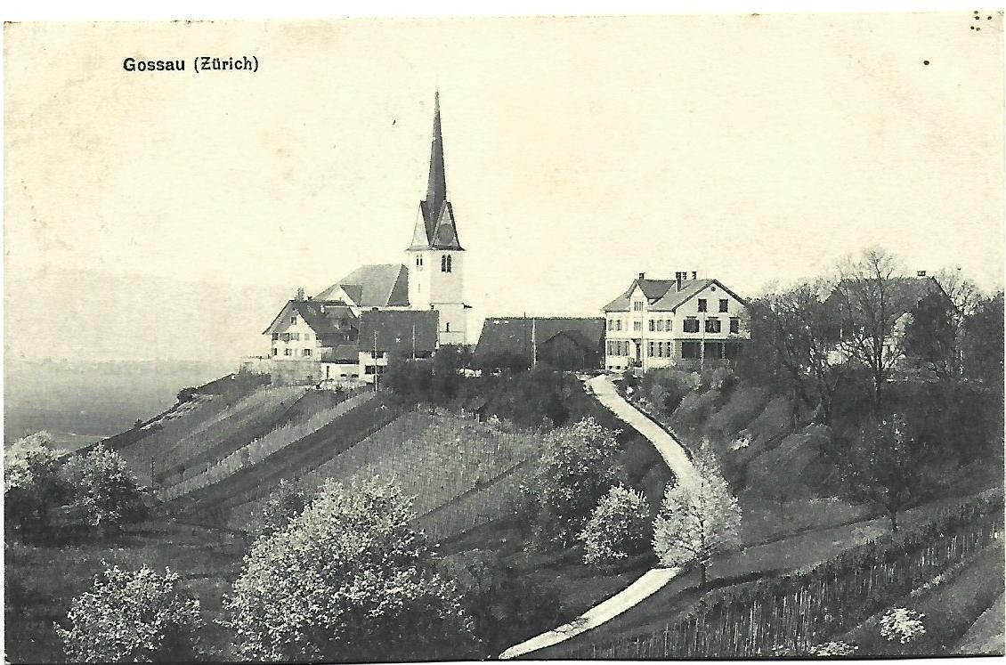 Cartoline postali: Gossau Zürich Kirche – Usato da Wetzikon ZH venduto da Brulu100