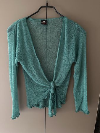 Strickjäckchen Mariposa smaragd grün NEU