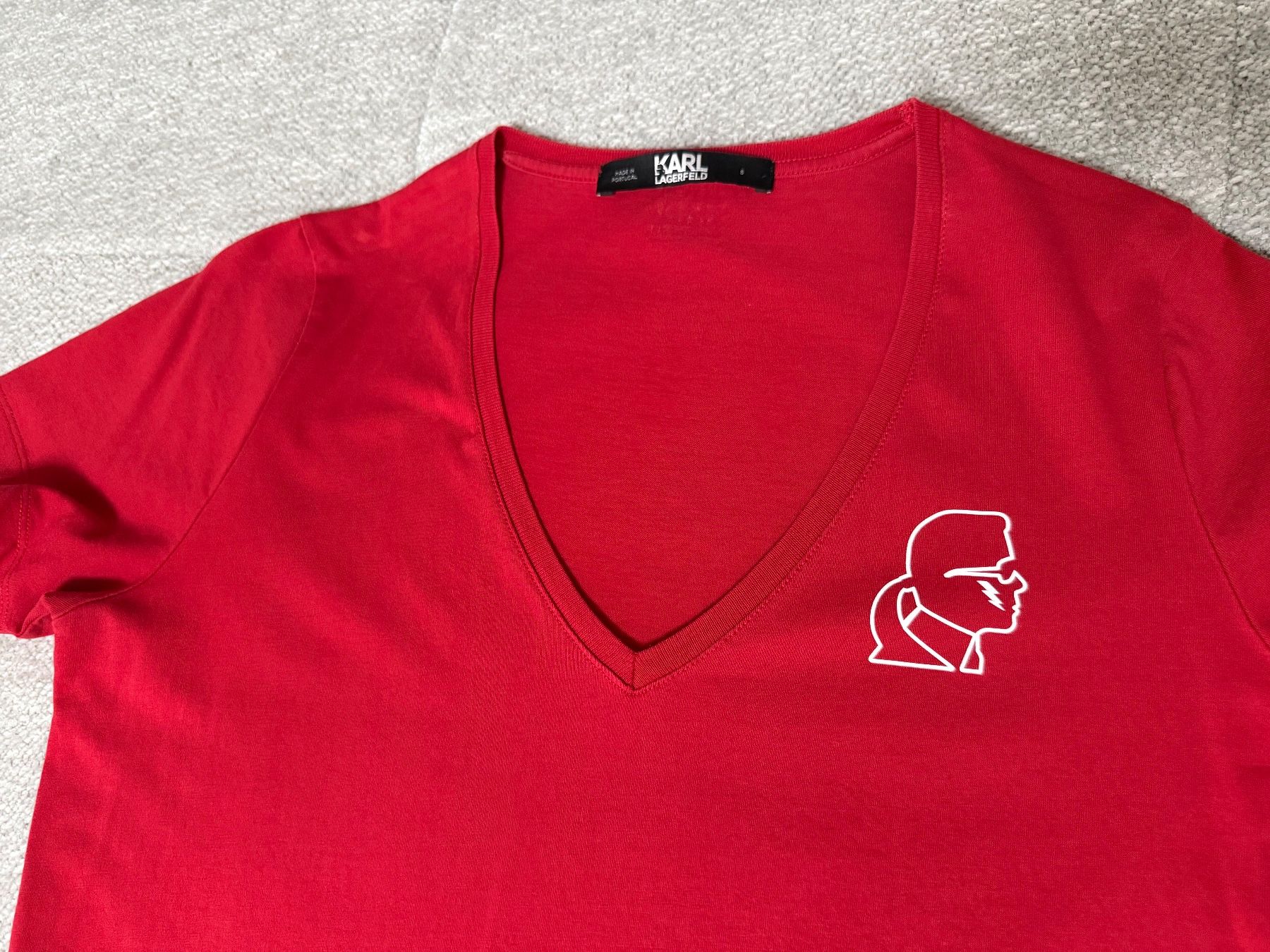 Karl Lagerfeld T-shirt: KARL LAGERFELD T-Shirt Gr.S – Usato da Uetikon am See venduto da Fraufox1 4