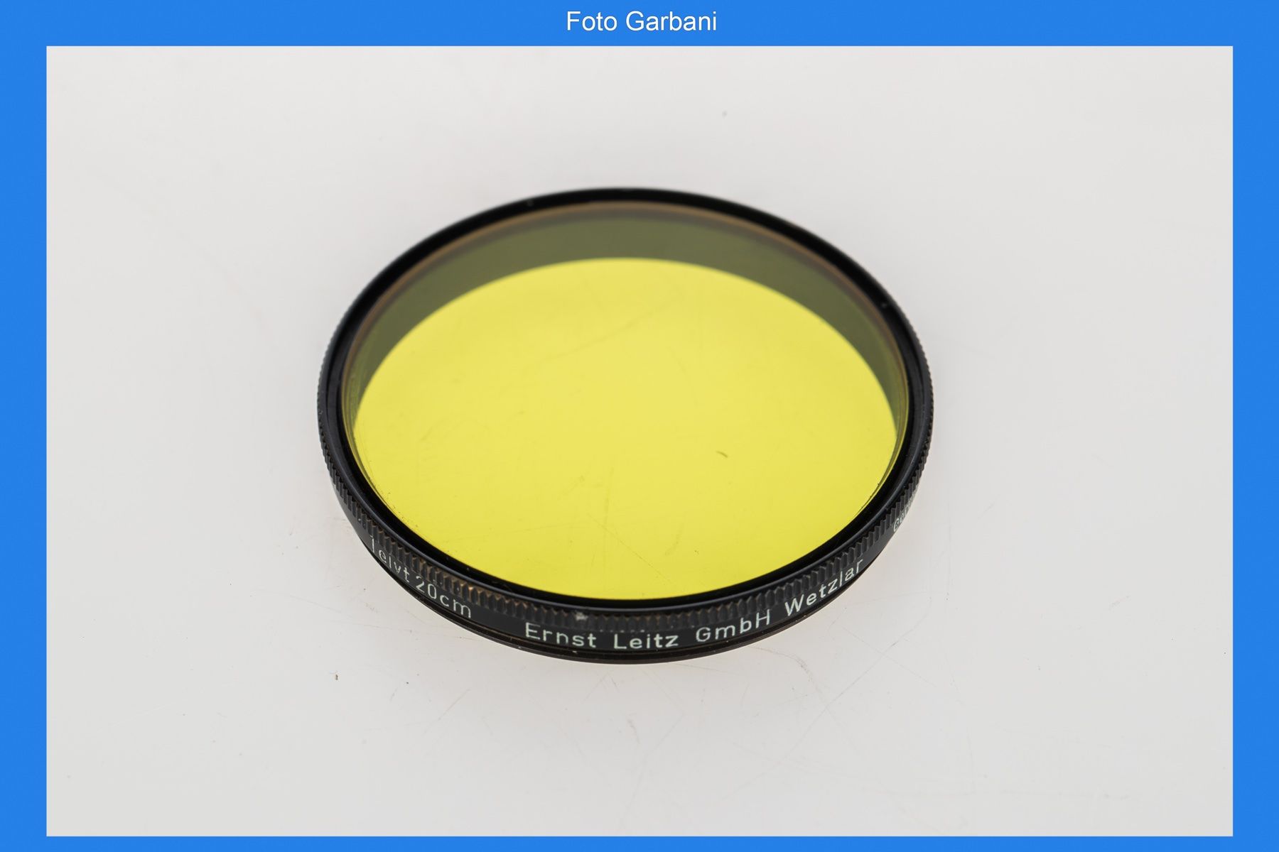 Filtri: Leica filtro giallo – Usato da Muralto venduto da FotoGarbani