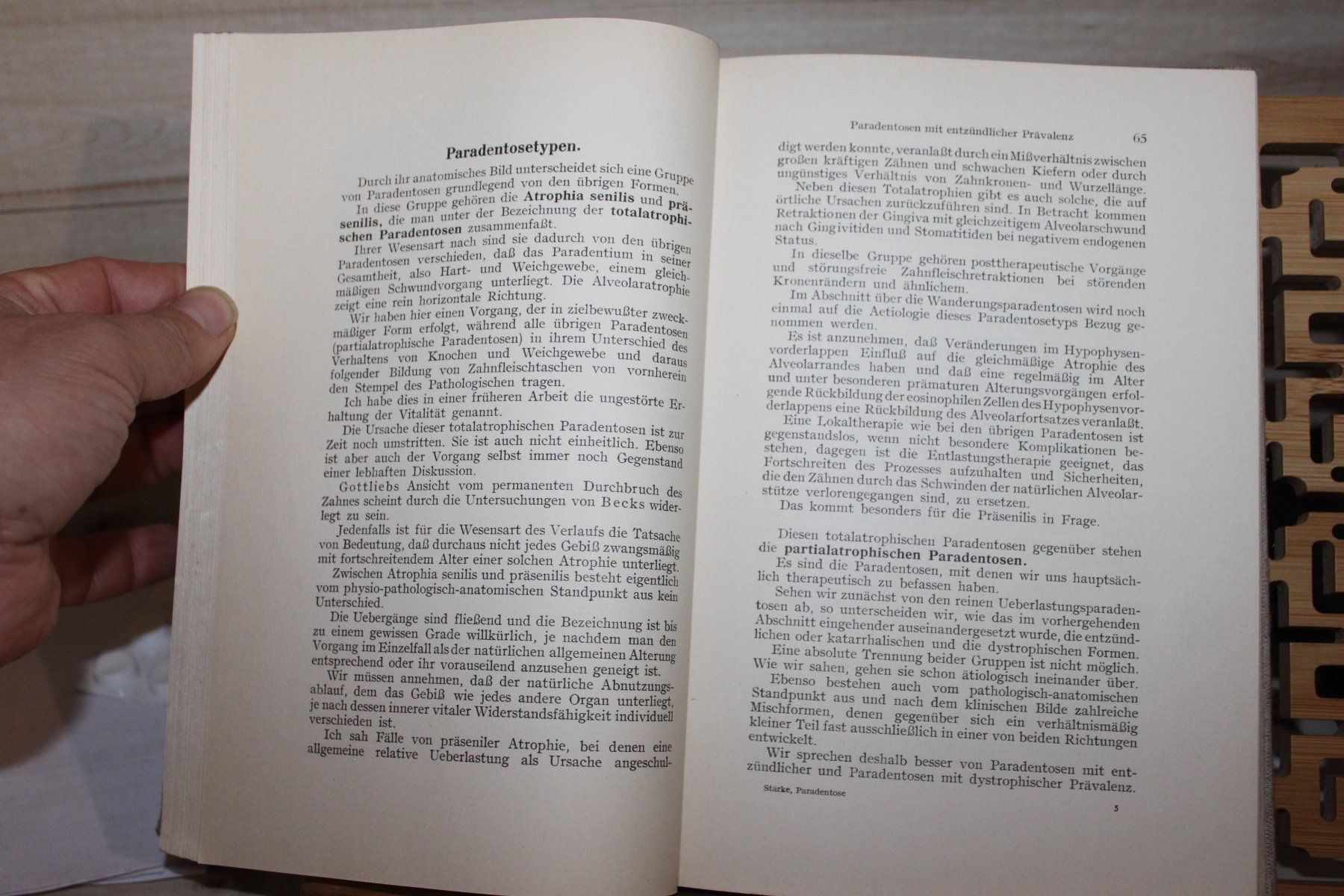 Libri: Paradentose- Walter Stärke 1937 – Usato da Kaden venduto da Buchantiquariat 5