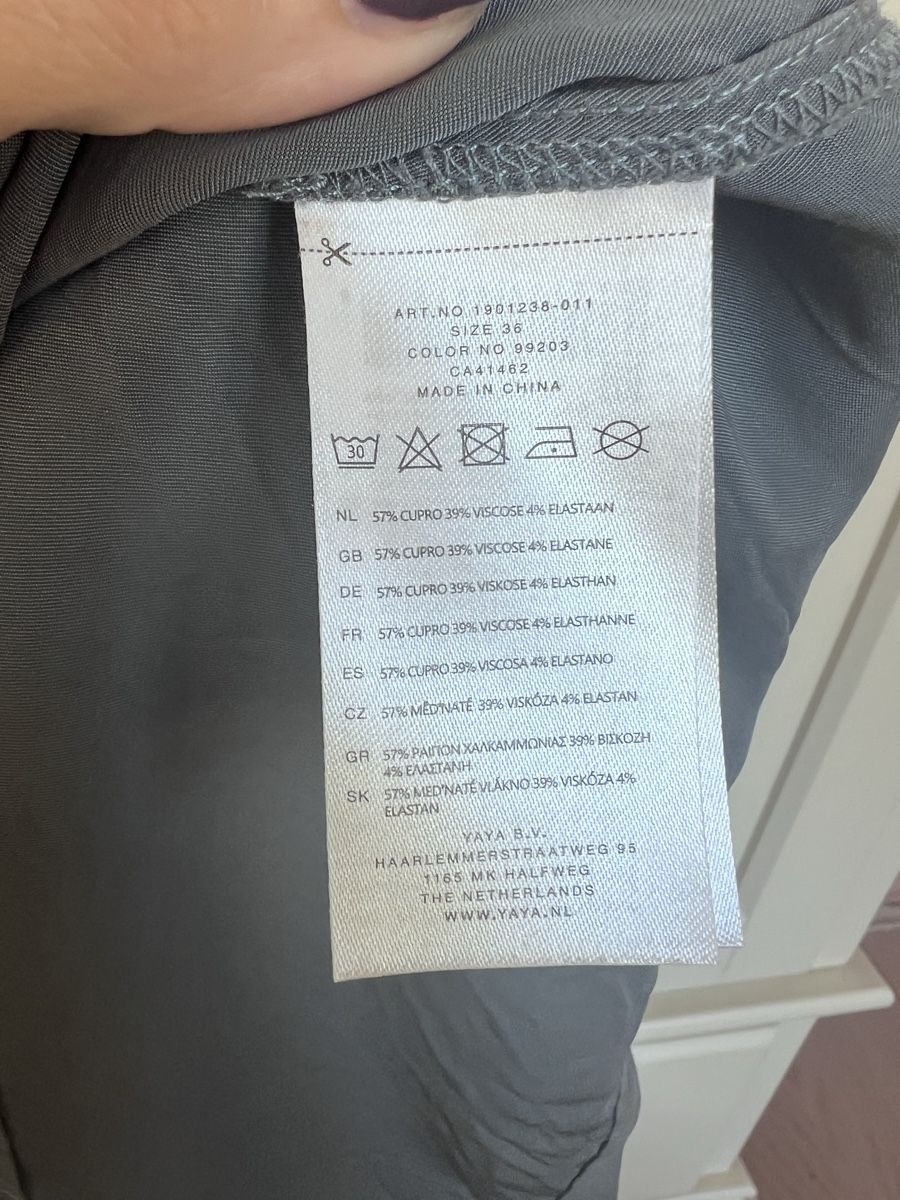 Blusen: Yaya Bluse Gr 38 aus Cupro & Viscose – Gebraucht aus Remigen von lsp02 3