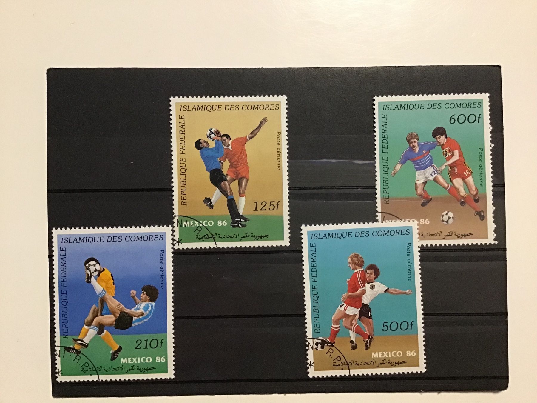 Alle Briefmarken: Timbre WORLD CUP – Gebraucht aus Le Landeron von Gianns46 4