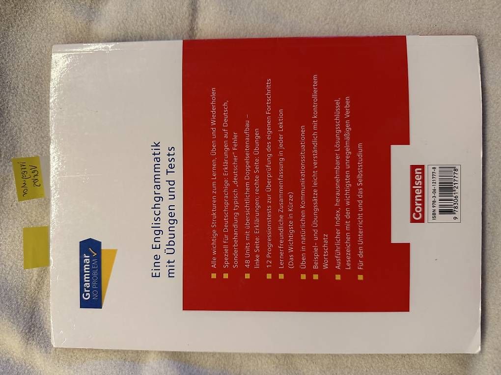 Libri: Grammar no problem - Englisch Übungsgrammatik – Usato da St. Antönien venduto da Schlomiflohmi 1
