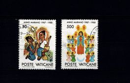 Briefmarken 2x Vatikan