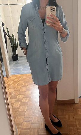 Damen Jeanskleid hellblau Neuer Zustand
