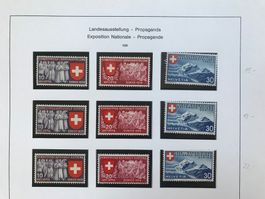 1939, Landesausstellung in Zürich d/f/i (**)