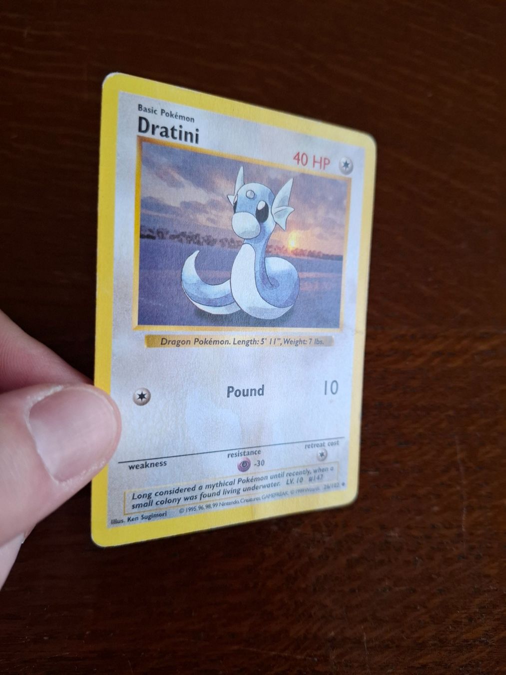 Pokémon Cartes à collectionner: Pokemon Dratini Base Set Shadowless 26/102 – D'occasion à Giornico par ale_lc8k 2