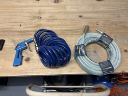 Druckluftschlauch Craftomat Set mit Luftpistole