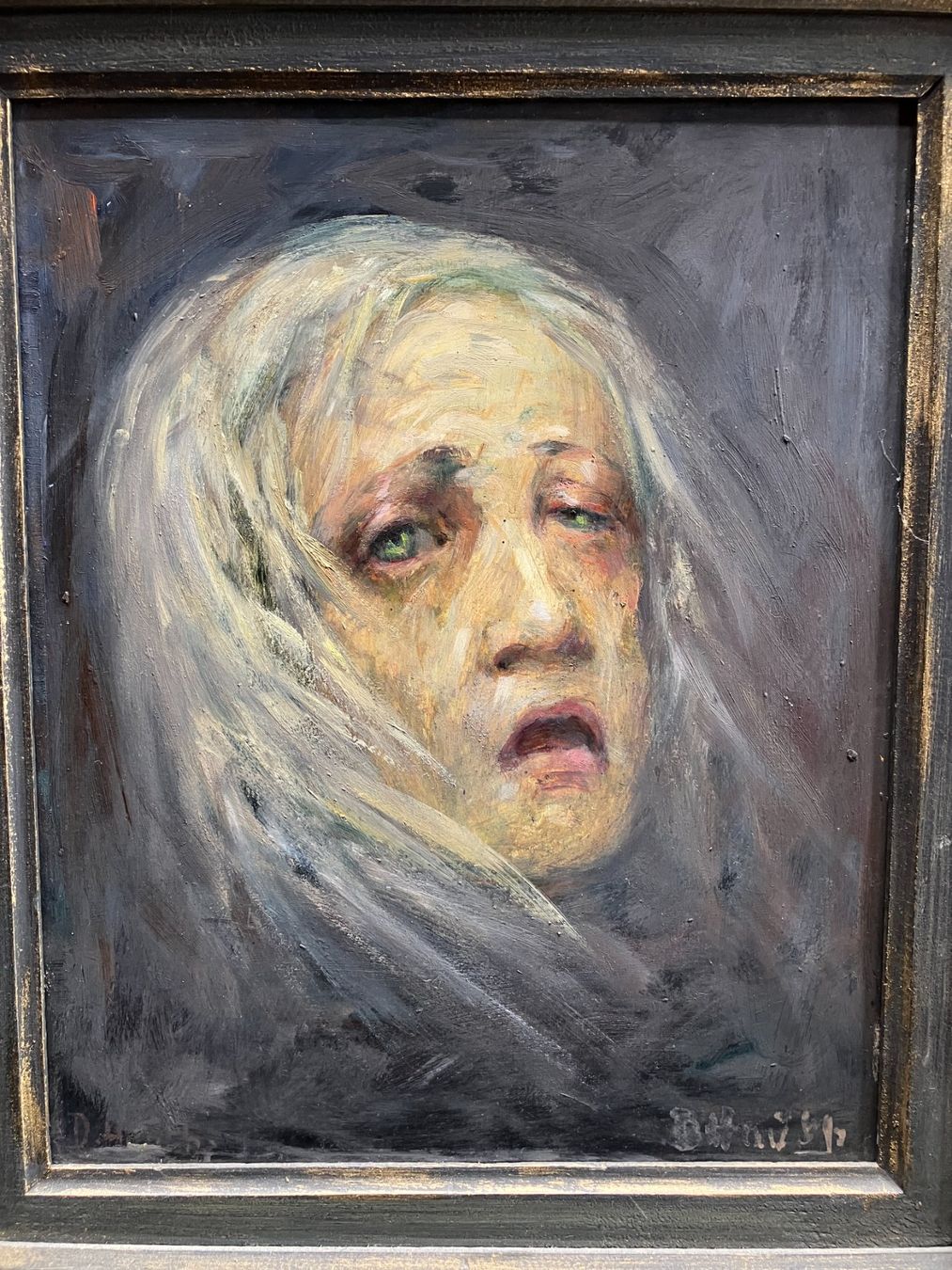Gemälde: Das Antlitz des Krieges, Dora Hauth – Gebraucht aus Männedorf von Amleto3 1
