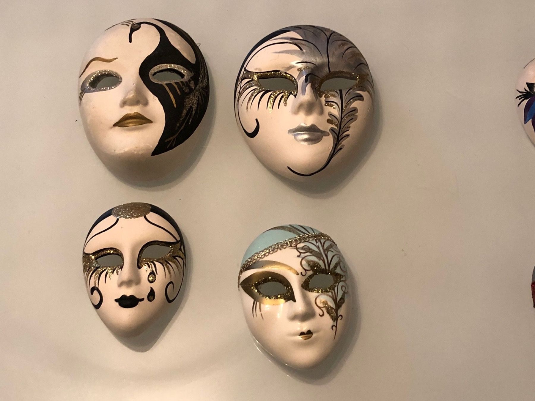 Maschere: 7 schöne Venezianermasken – Usato da Röschenz venduto da Tashroal 1
