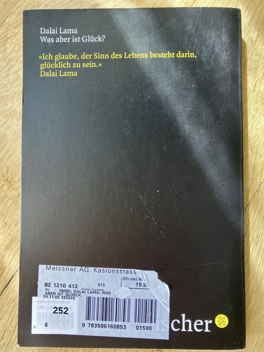 Libri: Was aber ist Glück? – Usato da Buchs AG venduto da Allerleis 2