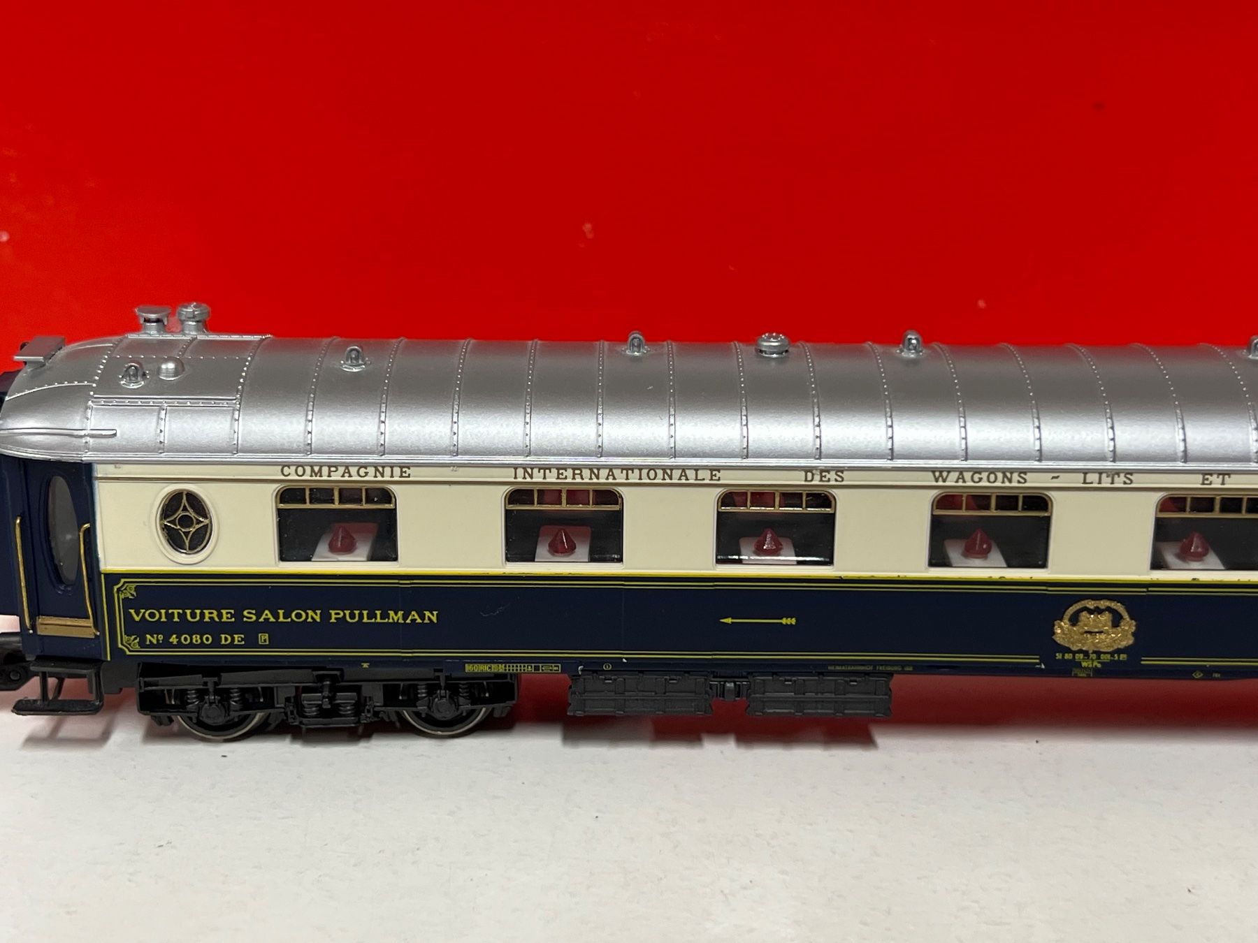 Rivarossi Trains électriques: RIVAROSSI 3515 Pullman WPc 4080 INTRAFLUG H0 DC – D'occasion à Geroldswil par TopTrain54 4