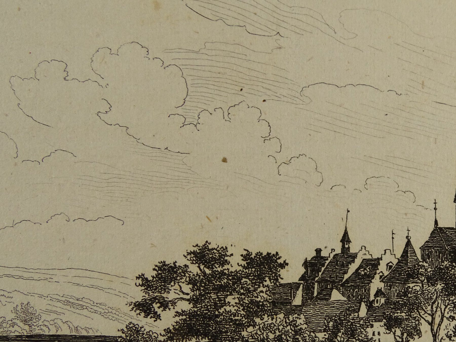 Incisioni: BADEN, STAHLSTICH 1836 – Usato da Grüningen venduto da Kartensammler 3