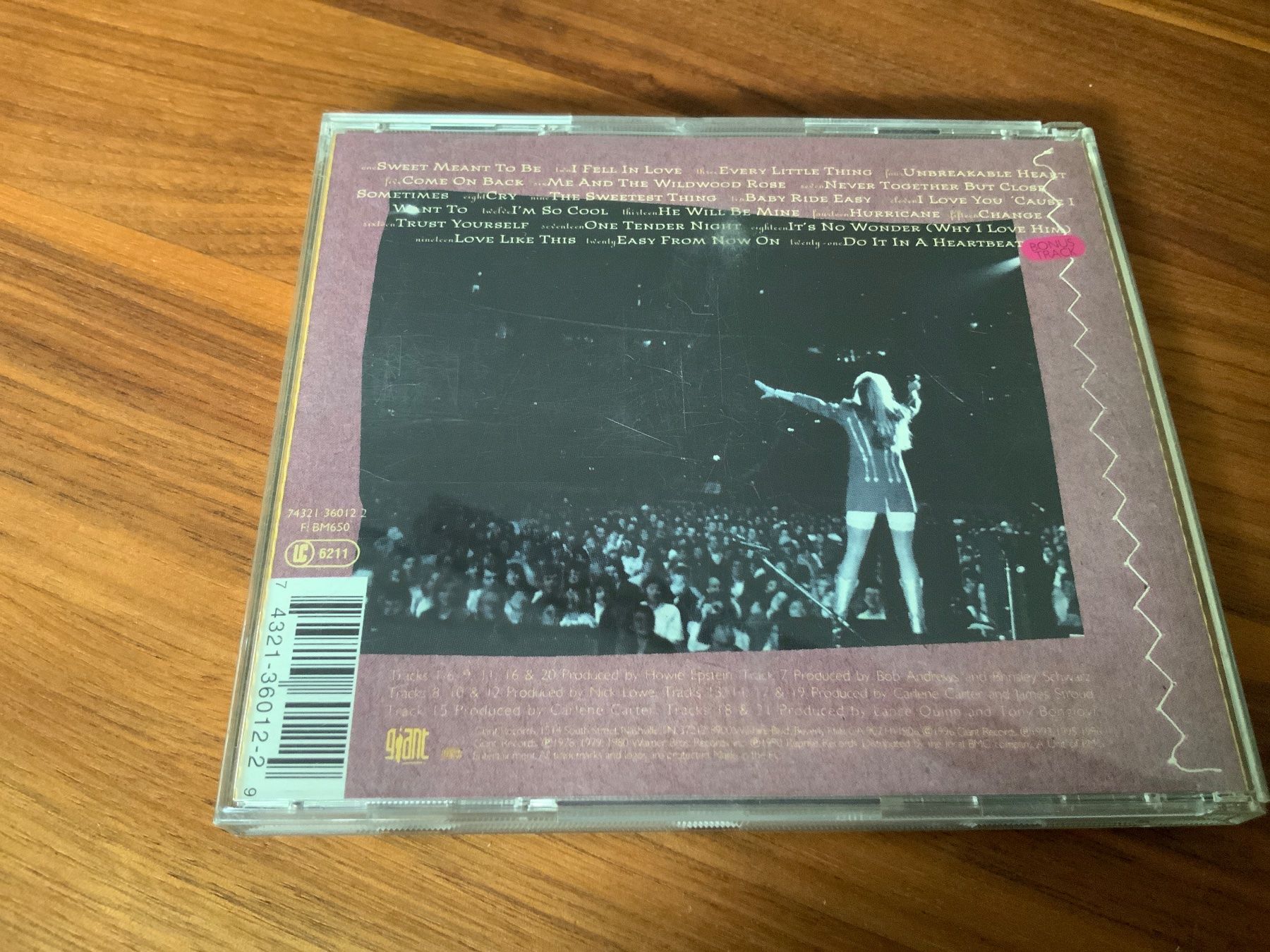 CD: Carlen Carter Hindsight 20/20 – Usato da Häusernmoos venduto da BarBer_1 1
