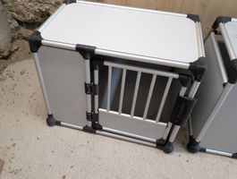 Hundebox grösse L - Aluminium, Kunststoff - Trixie