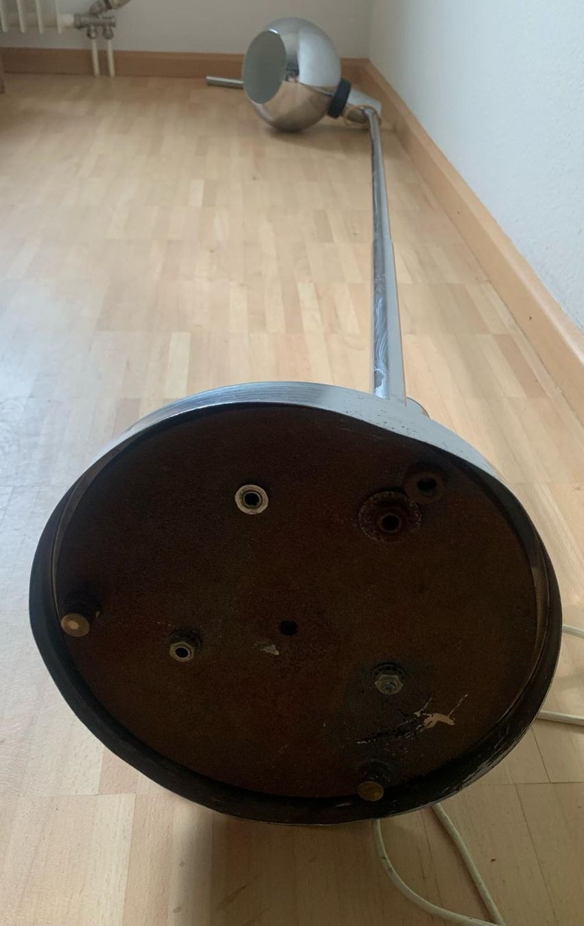 Lampade: Grosse Bogenlampe Italien 70er Jahre – Usato da Basel venduto da Jcva 7