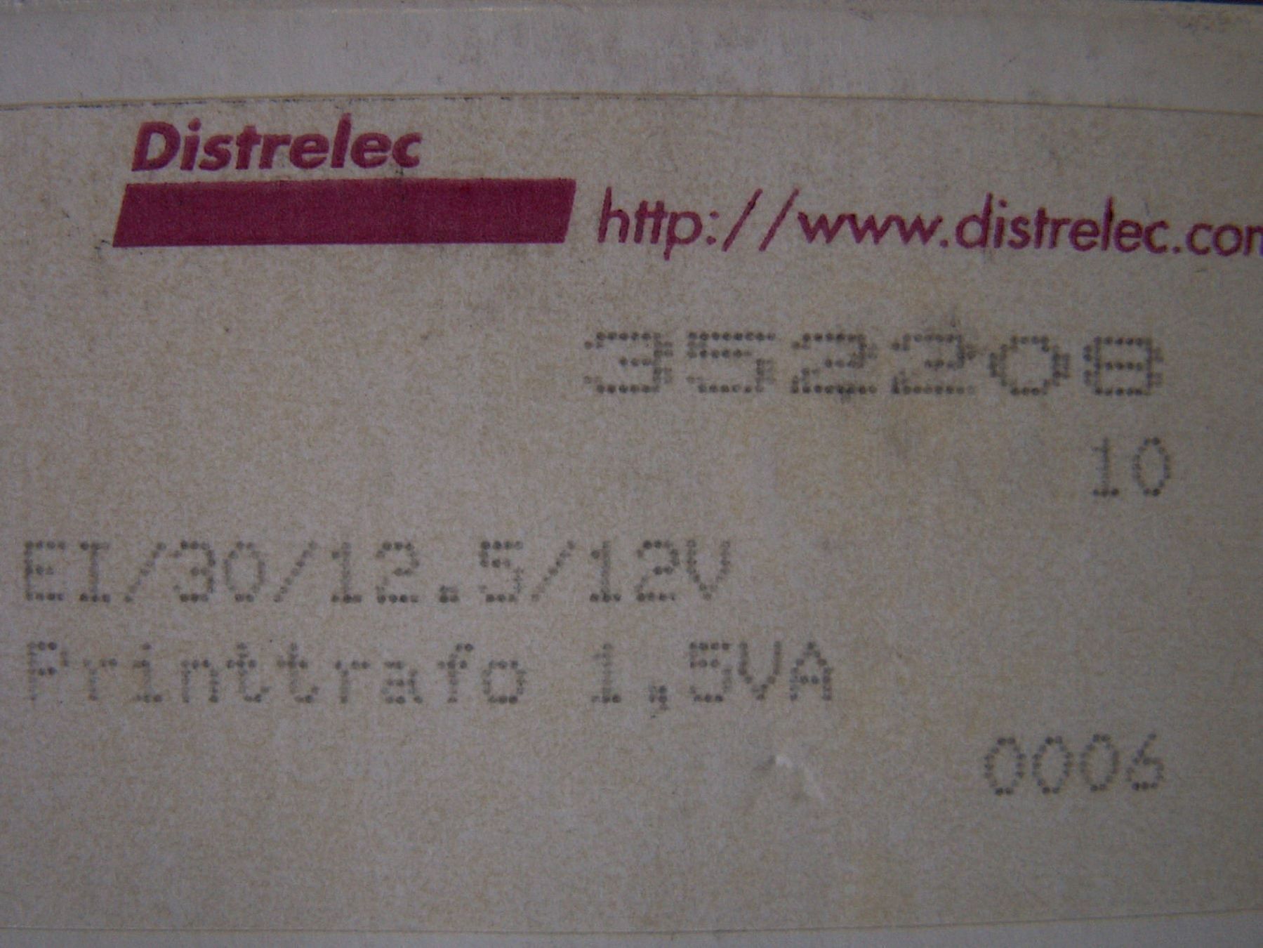Elettrotecnica: Transfos 12V/1,5VA – Nuovo (secondo la descrizione) da Attalens venduto da Gmsa68 2