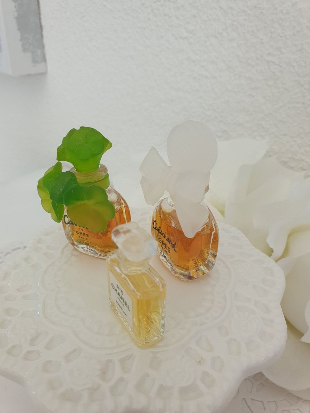 Profumi & Eau de Toilette: Vintage Miniaturen Parfums Damen Grès – Usato da Gossau ZH venduto da Goes05 1