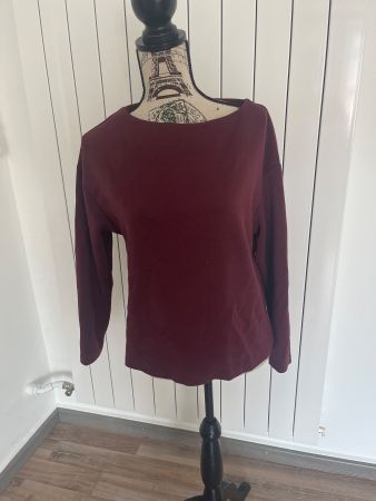Pull bordeaux H&M