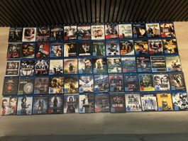 Blu-ray Sammlung – 60 Filme – Action, Horror, Thriller, etc