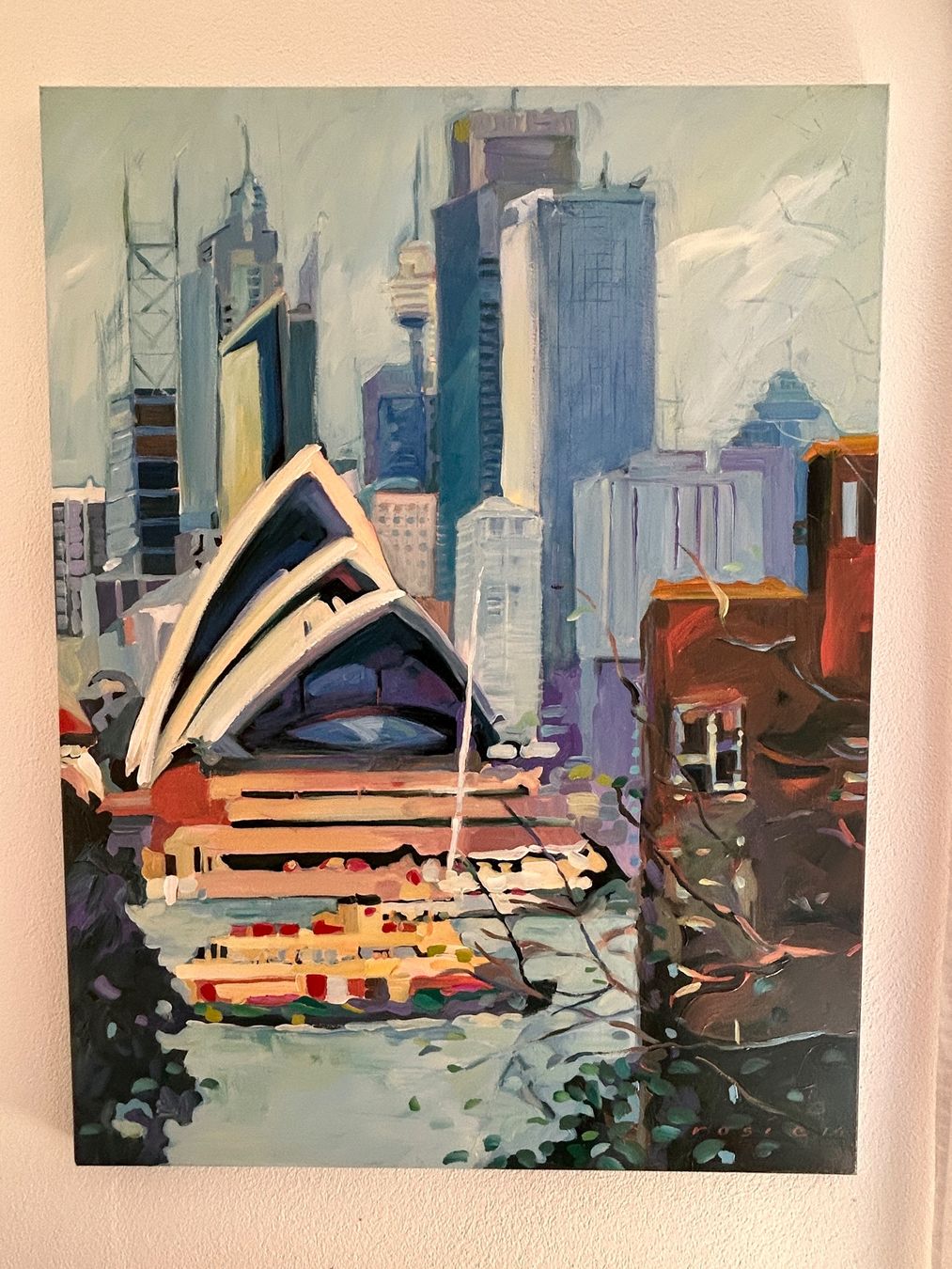 Gemälde: Original Artwork - Sydney Opera House – Gebraucht aus Rheinfelden von lit_b27n