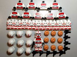 Lego Star Wars 10x sw1305 Clone Shock Trooper Phase 2