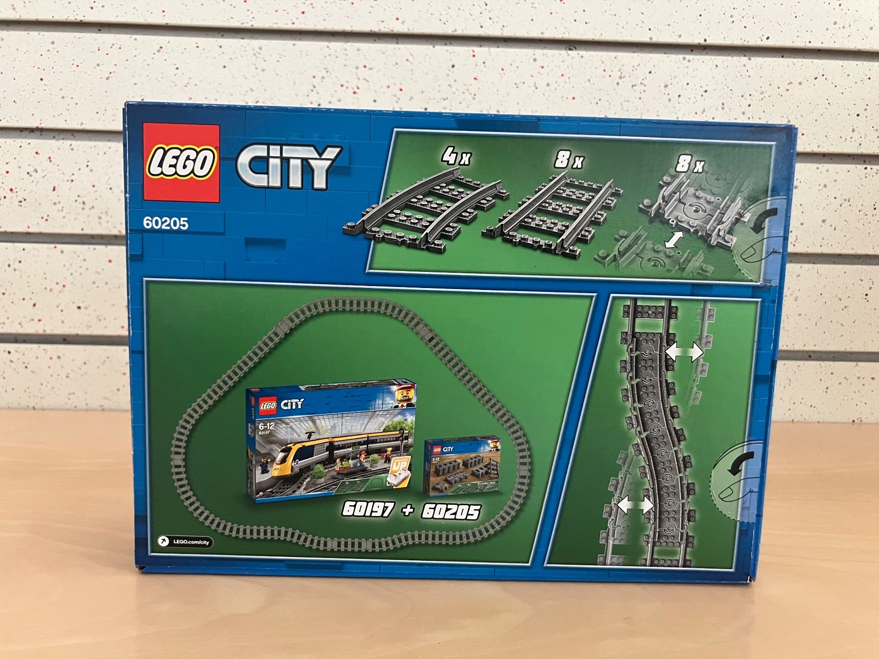 Lego Baukästen: LEGO 60205  City Schienen – Neu und originalverpackt aus Oberuzwil von  1