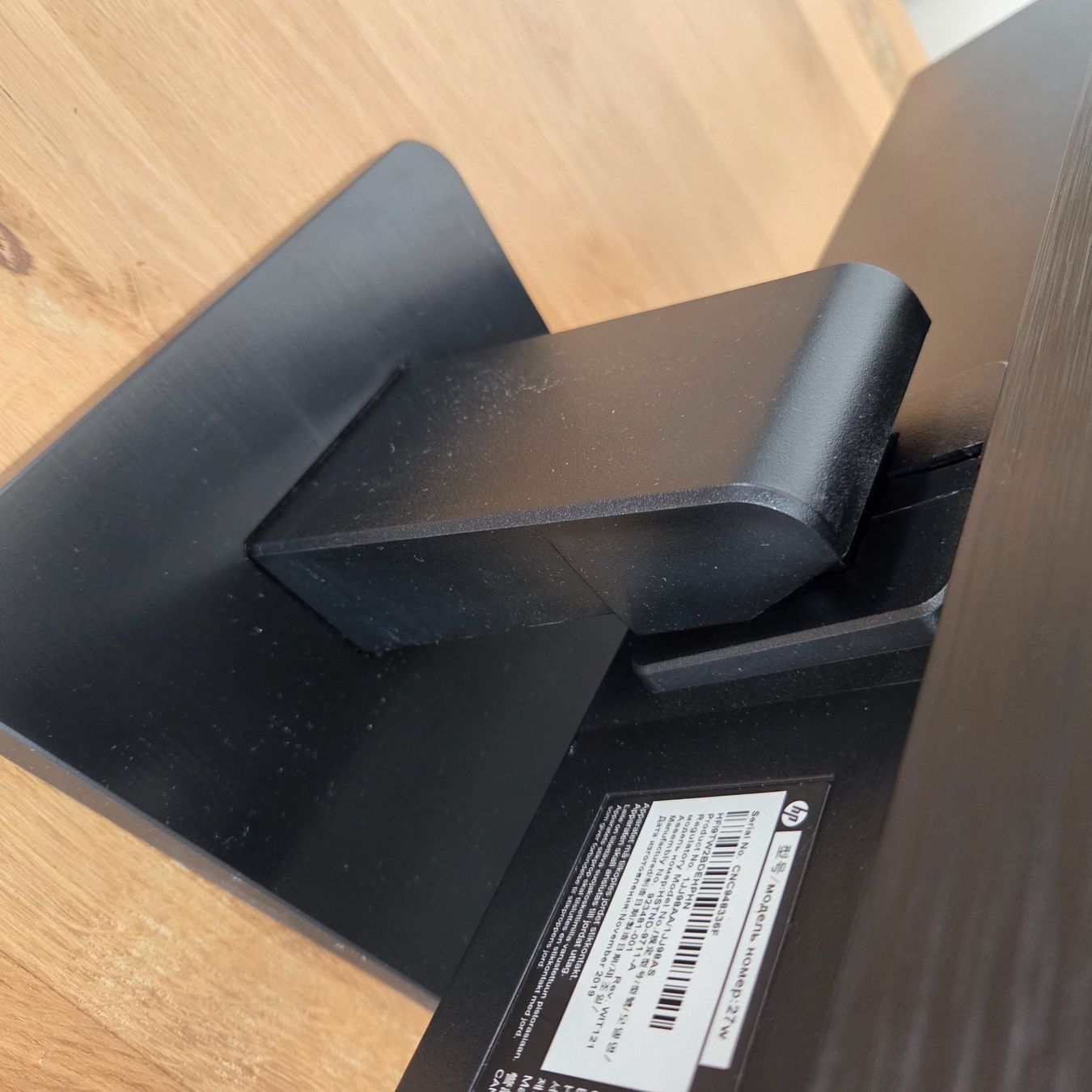 Monitor: HP 27w (27", 1920 x 1080, Schwarz) – Usato da Nendeln venduto da witr_gliabt 8