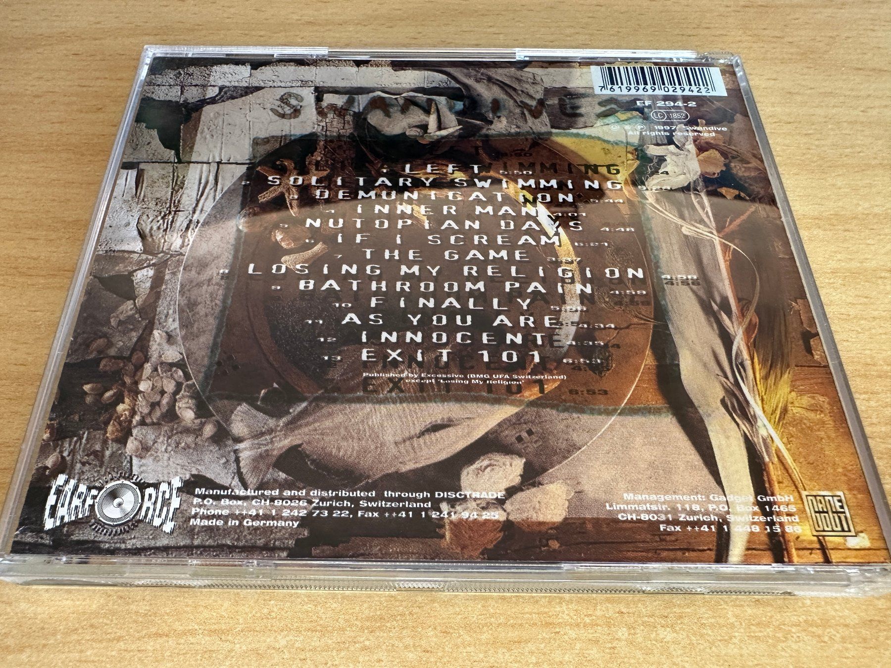 CD: Swandive – Intuition – Usato da Rikon im Tösstal venduto da Alpenmutz 1