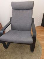 IKEA Poäng Sessel schwarz