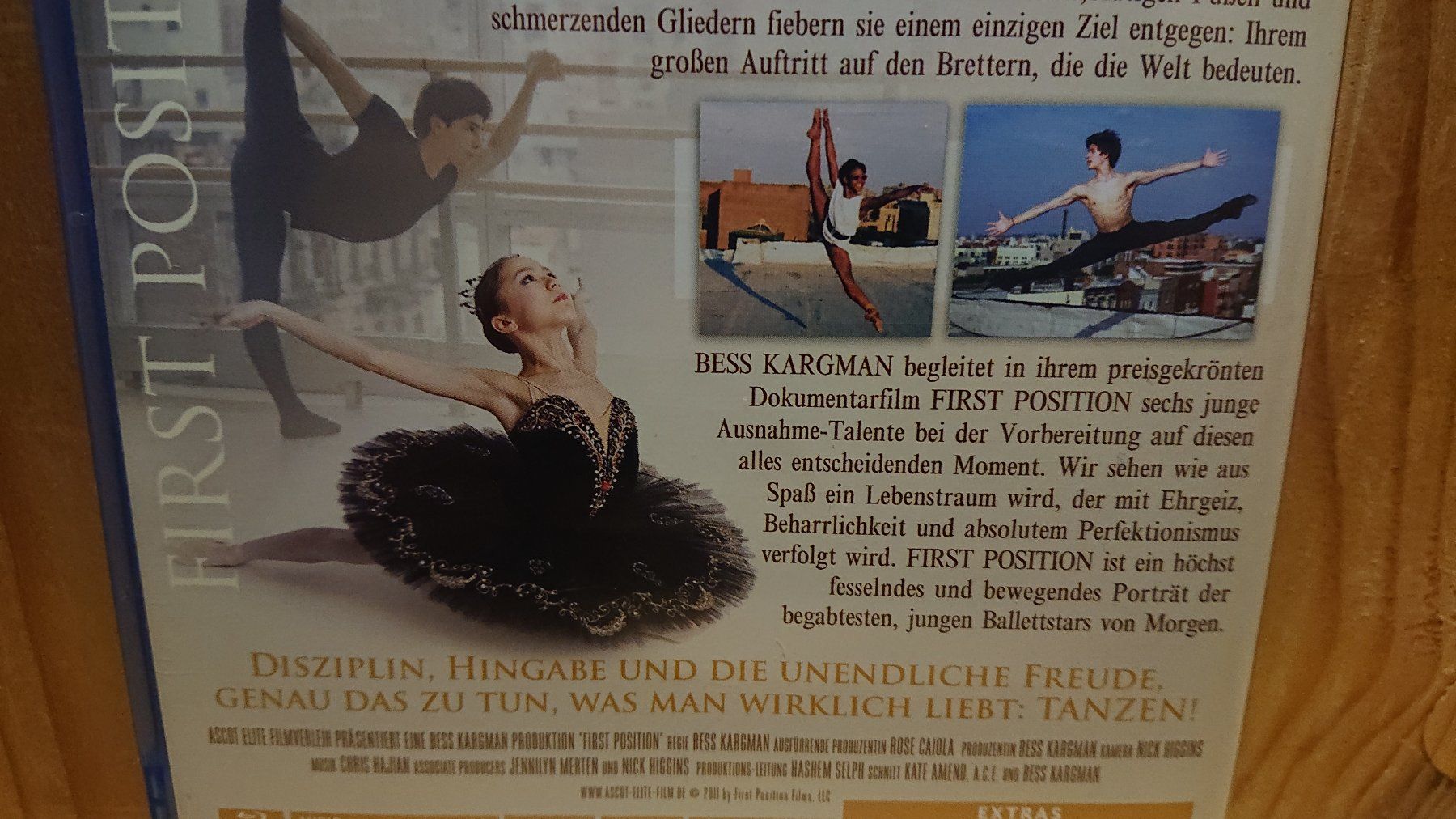 Alle DVDs: FIRST POSITION Ballett ist Ihr Leben Blu-Ray – Gebraucht aus Wilderswil von Exebub 3