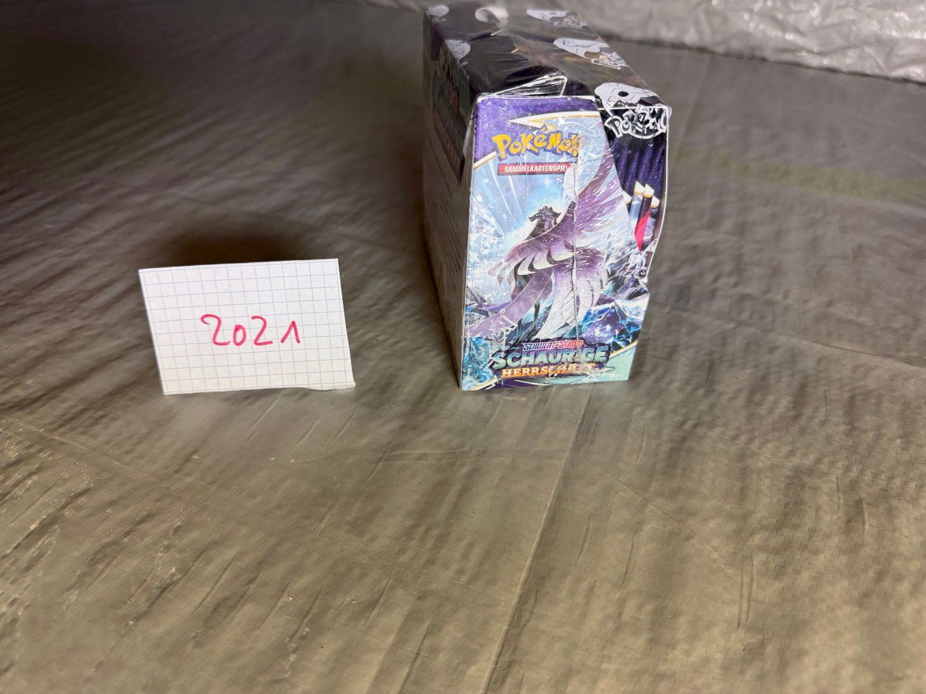 Pokémon Carte collezionabili: POKEMON-DISPLAY-SCHAURIGE HERRSCHAFT-2021-DE – Nuovo e nell'imballaggio originale da Frick venduto da RC2367 3