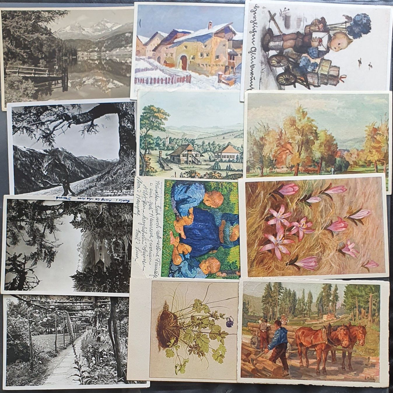 Cartes postales: 300 Ansichtskarten - Glückwunschkarten – D'occasion à Kreuzlingen par Rschweiz1 9