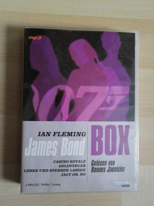 Audiolibri: Ian Fleming: James Bond (Box 2)  Lesung   2 mp3-CD's – Usato da St. Gallen venduto da elkapone