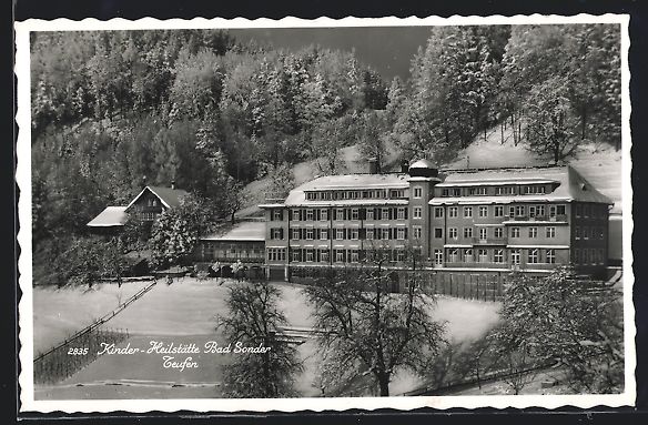 Cartoline postali: Teufen, Kinder-Heilstätte Bad Sonder im – Usato da Berlin venduto da bartko-reher