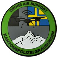 Kantons Polizei Graubünden - Drone Air Support Patch!