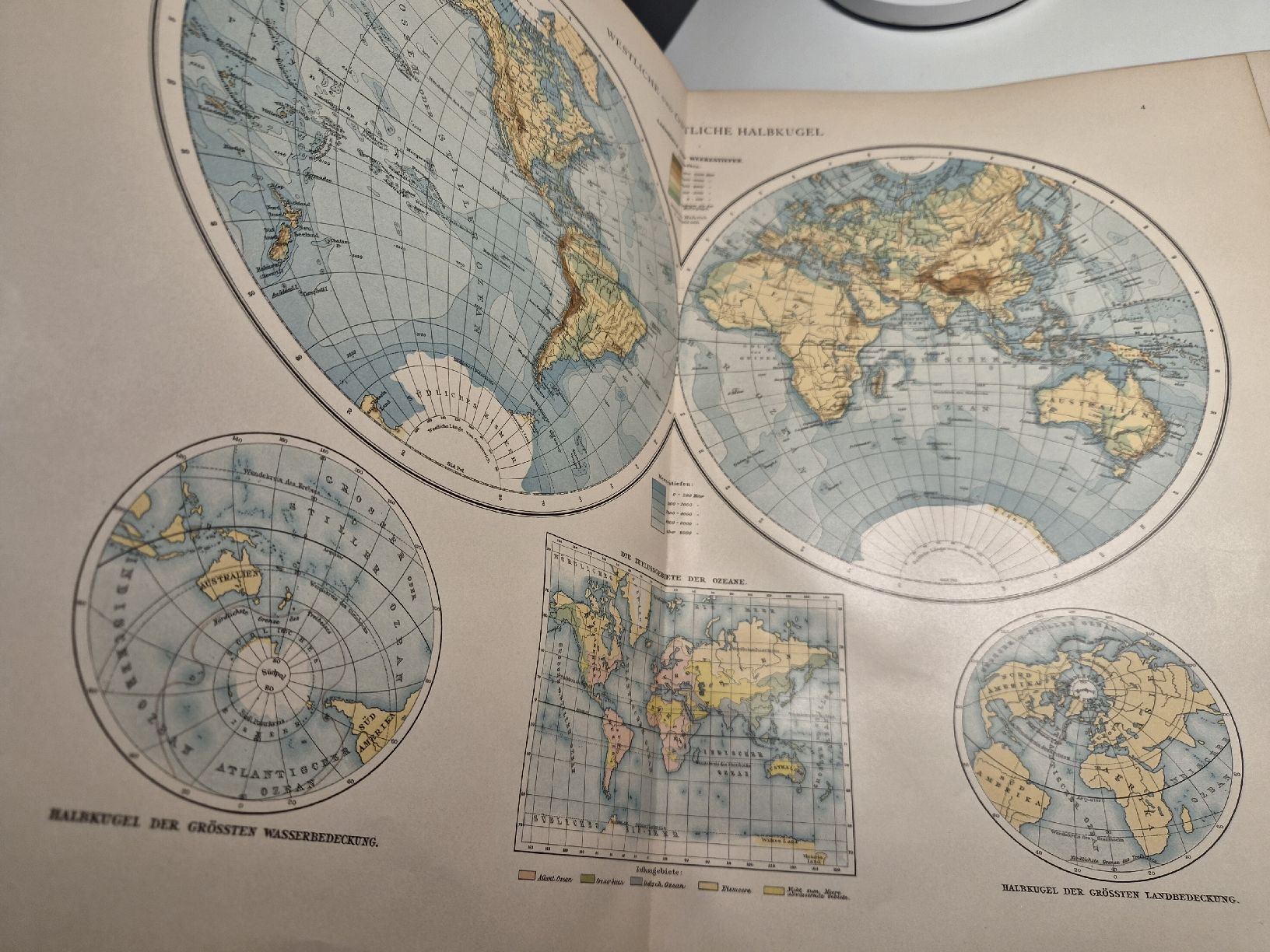 Bücher: Andrees Handatlas dritte Auflage 1893 – Gebraucht aus Bassersdorf von Sport_4_life 2