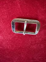 ANONYME - Boucle Chromée Barette fixe - Vintage 16 mm