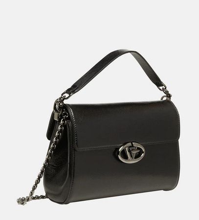 Valentino  Leder-Schultertasche
