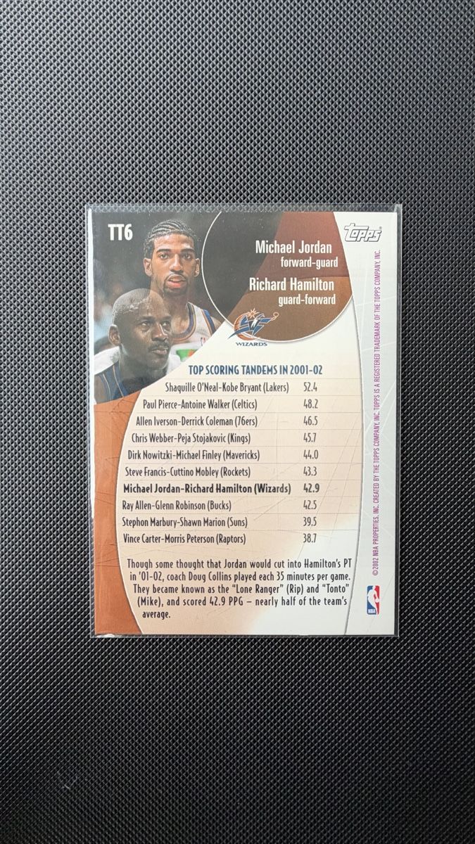 Nba Carte collezionabili: Topps Michael Jordan Richard Hamilton TT6 – Usato da Affoltern am Albis venduto da mr_choppa 1