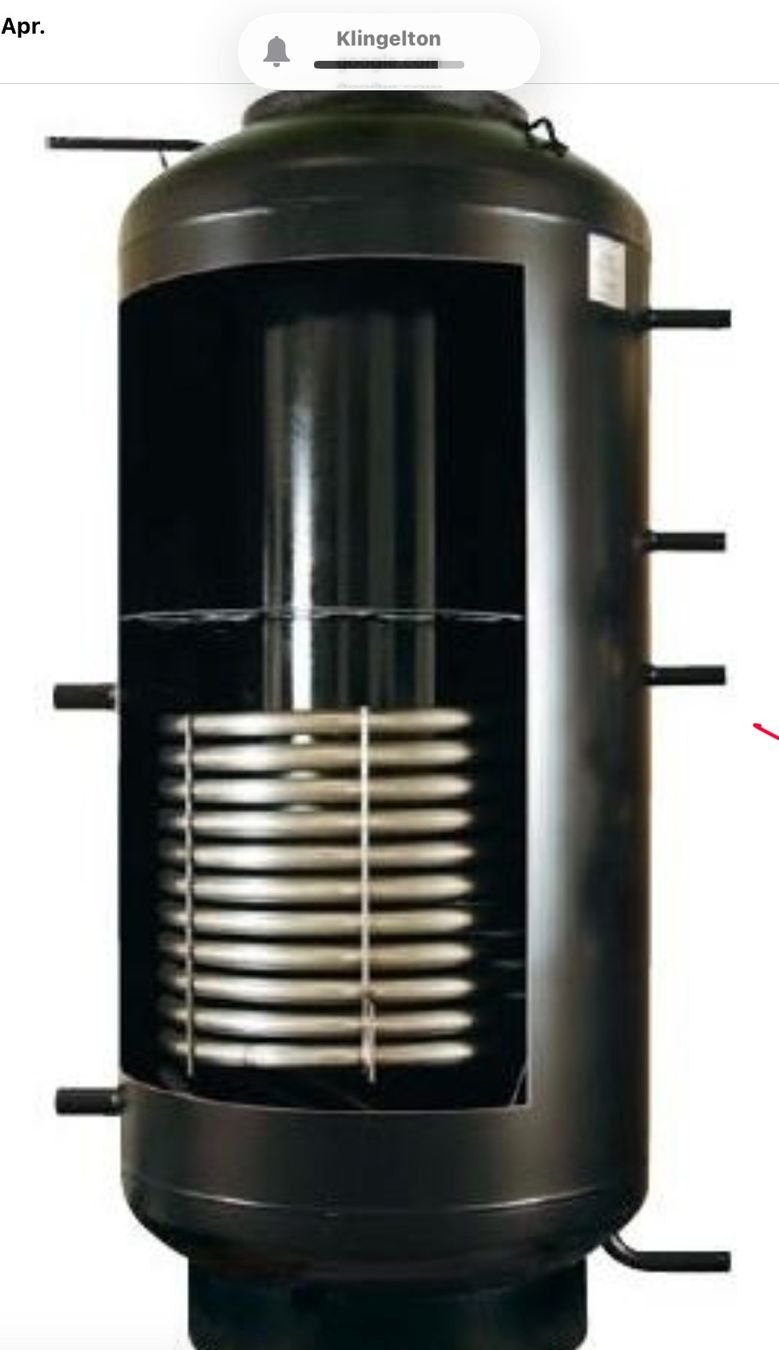 Sanitari: Solar - Pufferspeicher SSIS 800/200 – Nuovo e nell'imballaggio originale da Walzenhausen venduto da HpS08