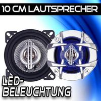 SHOX-ZONE LED-Lautsprecher, 10cm, 400W