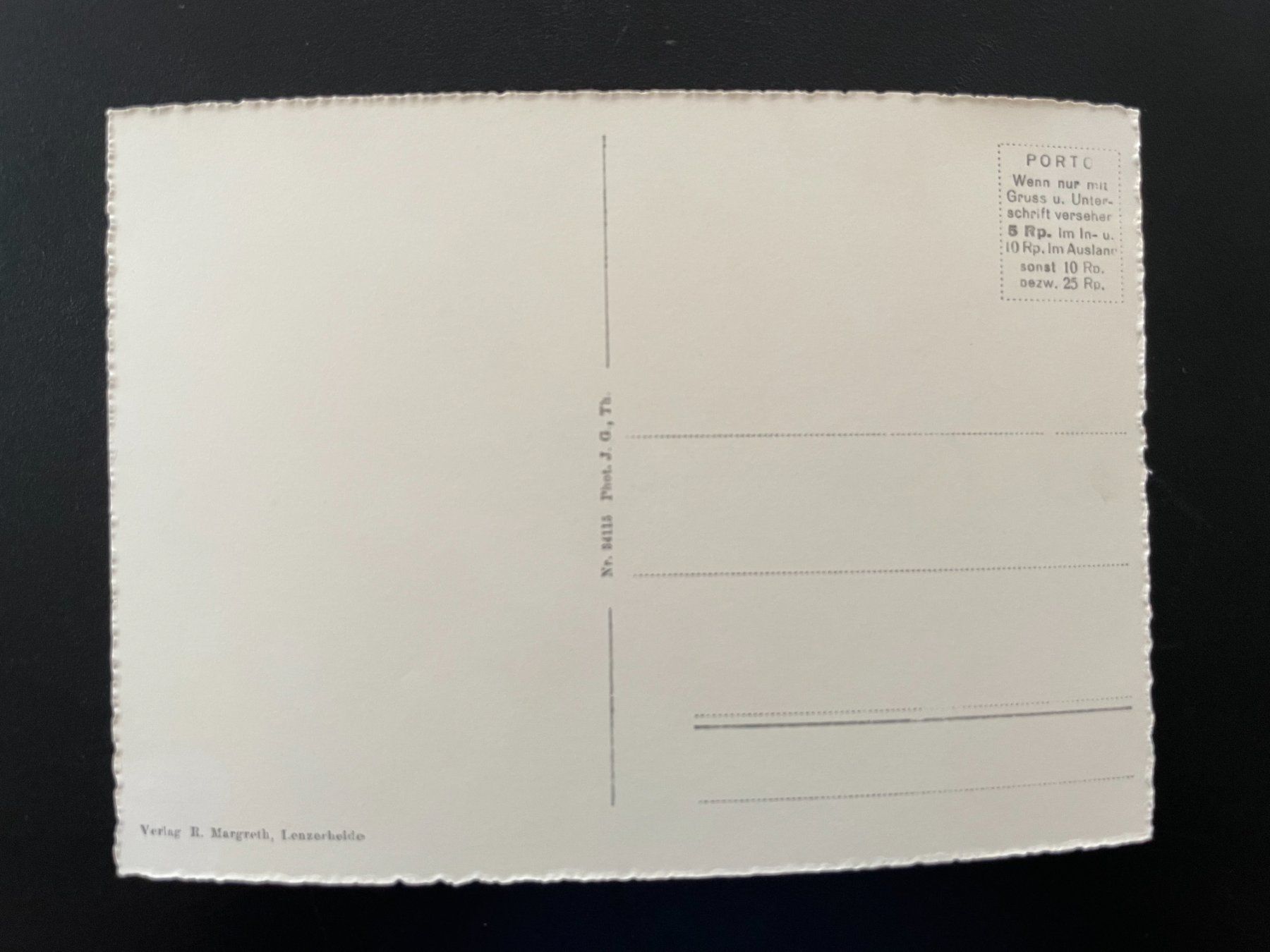 Cartoline postali: AK GR Lenzerheide mit Piz Danis und Stäzerhorn – Usato da Thal venduto da Danny82 1
