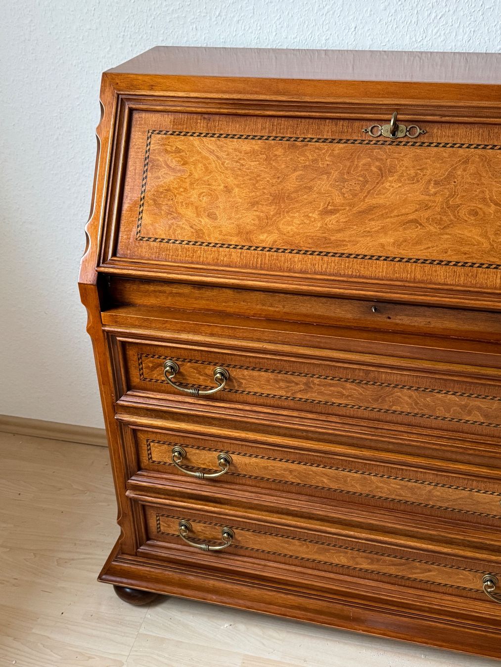 Scrivanie: Biedermeier Sekretär Stilmöbel SELVA Kirschbaum – Usato da Gemünden venduto da GEUENWALD 3