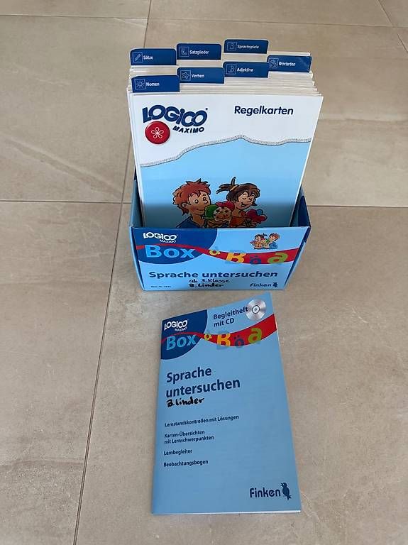 Spiele: LOGICO MAXIMO Sprache untersuchen – Gebraucht aus Schönenbuch von Herbie6446 2